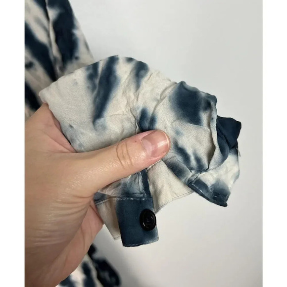 Young Fabulous Broke Raine Tie Dye Wrap Dress Size Large Rayon Women’s - Picture 5 of 7